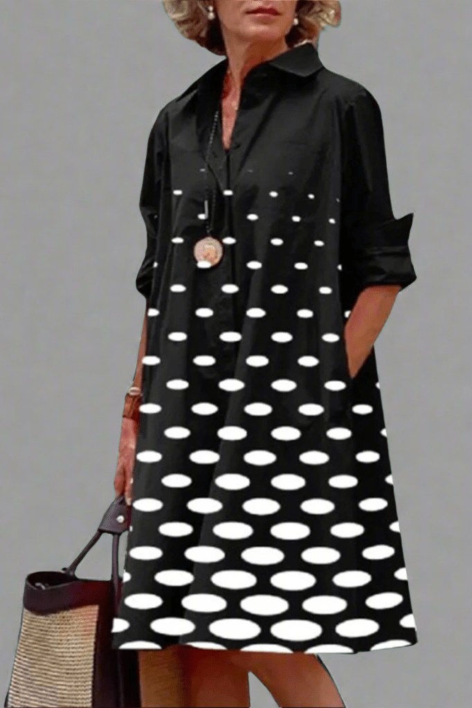 Yvonne | Luxe midi-jurk met elegant design