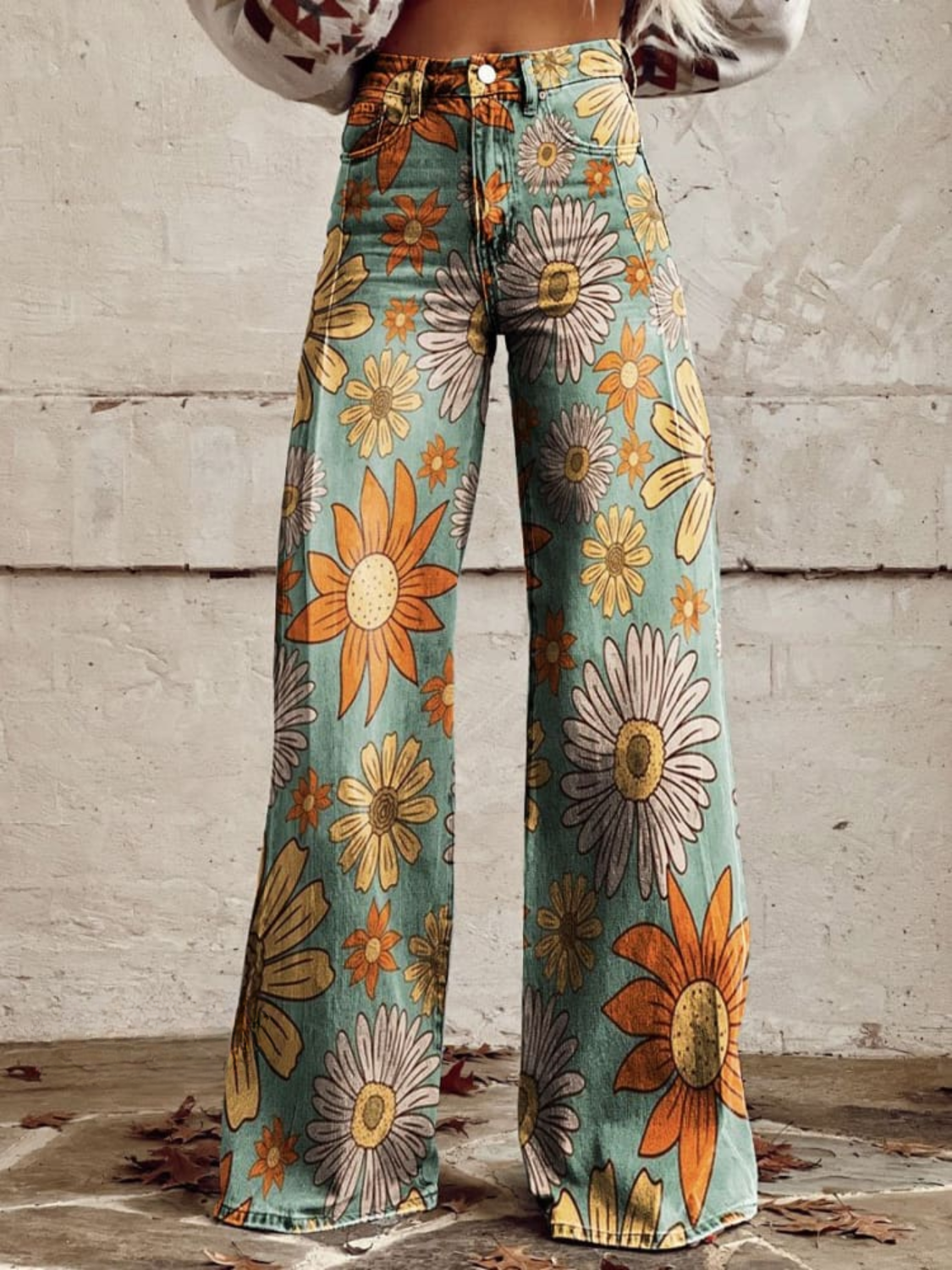 Mijntje | Bloemen zomerbroek