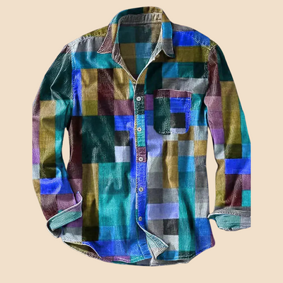 Albin | Vintage regenboogshirt