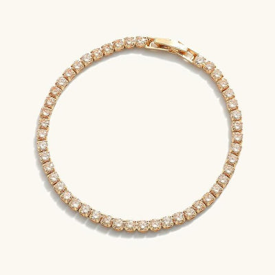 Tennisarmband Lillian | Goud