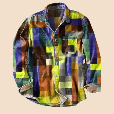 Albin | Vintage regenboogshirt