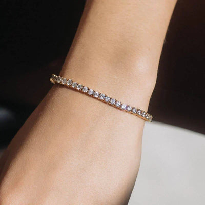 Tennisarmband Lillian | Goud
