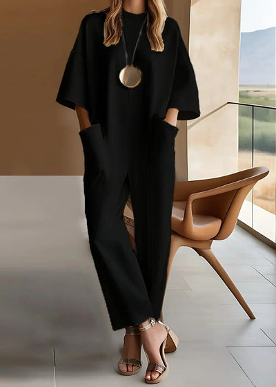 Colleen | Elegante jumpsuit met korte mouwen
