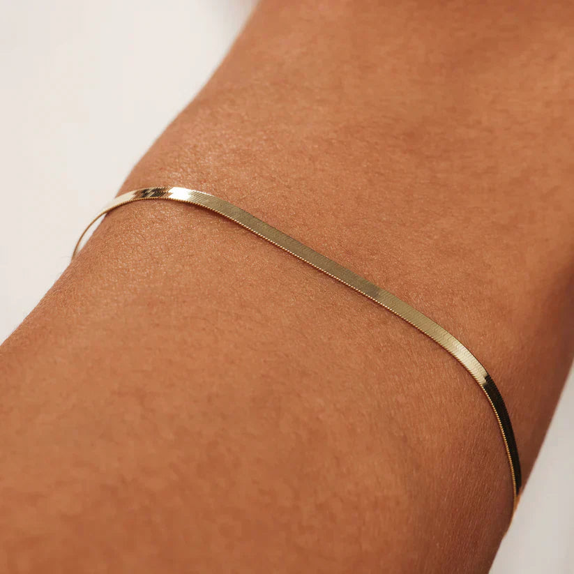 Soleil Slangen Armband | Goud