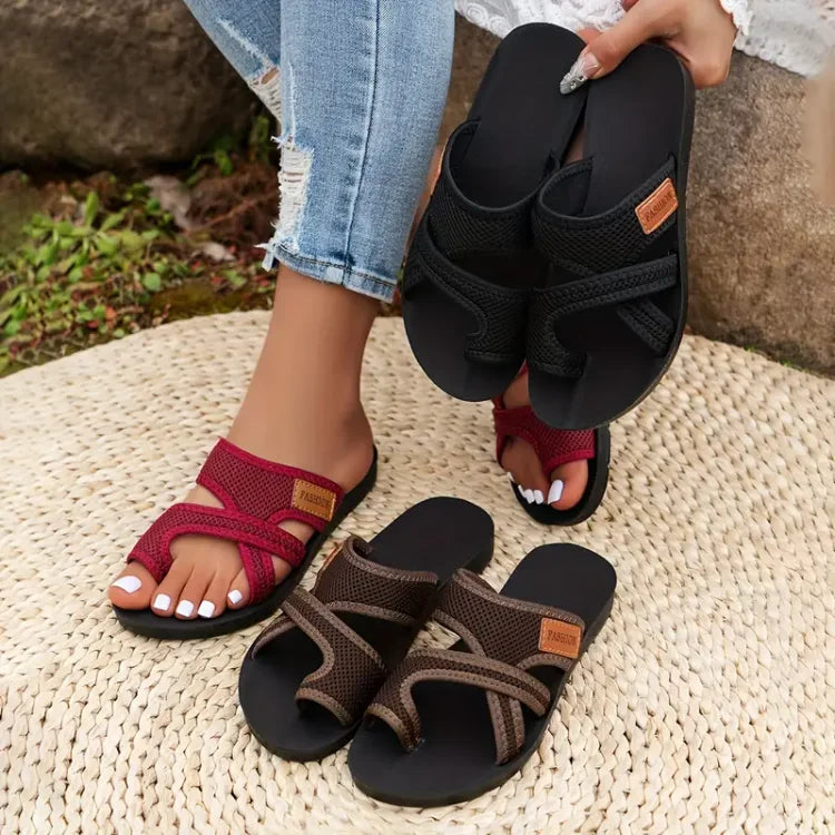 Celia | Comfortabele Slip-On Sandalen