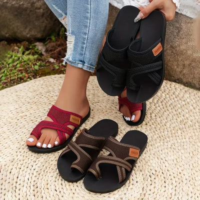 Celia | Comfortabele Slip-On Sandalen