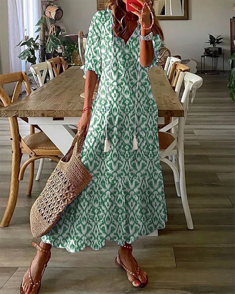 Diane | Boheemse maxi-jurk