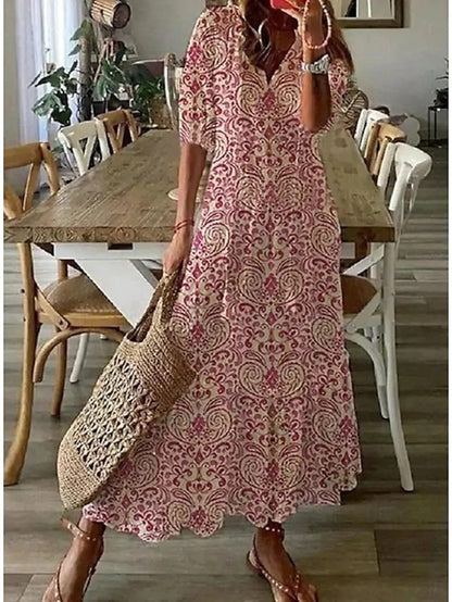 Diane | Boheemse maxi-jurk