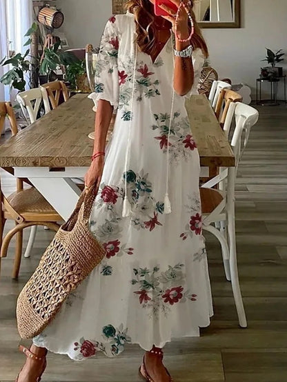 Diane | Boheemse maxi-jurk