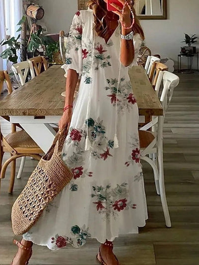 Diane | Boheemse maxi-jurk