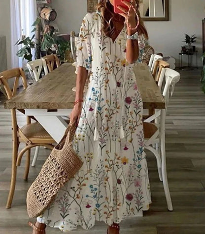 Diane | Boheemse maxi-jurk