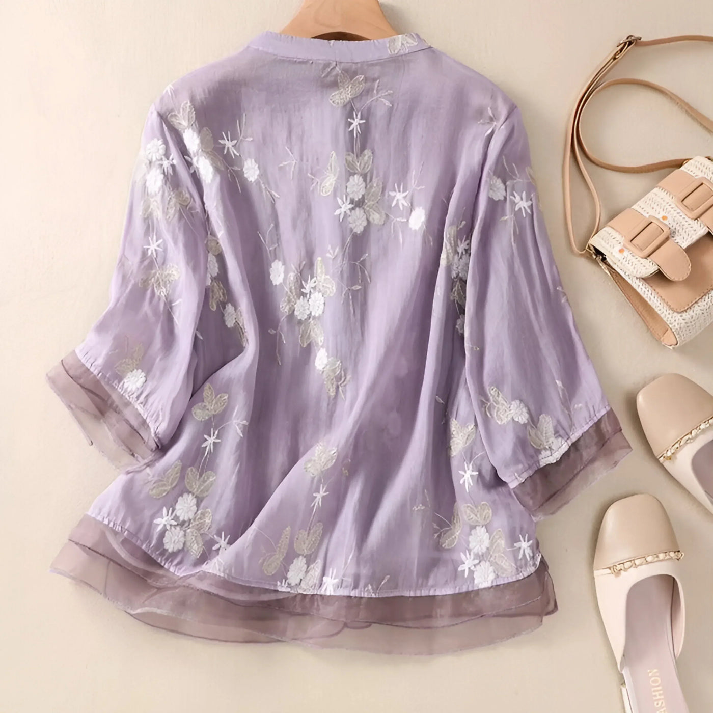 Giovanna | Elegante katoenen blouse