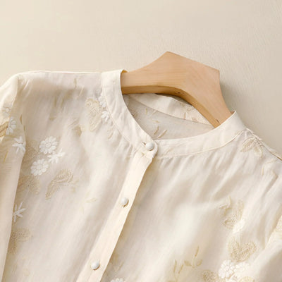 Giovanna | Elegante katoenen blouse