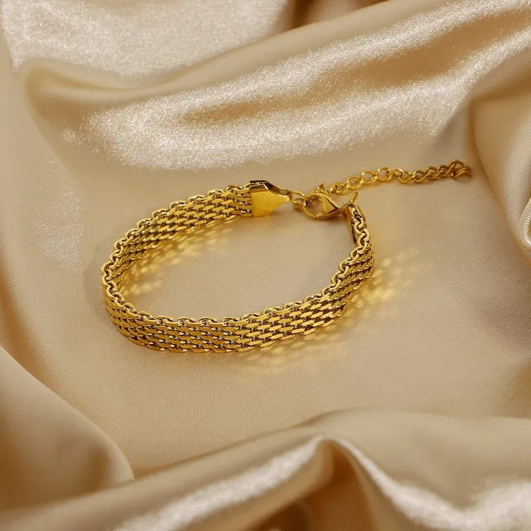 Imara Armband met Elegante Schakels | Goud