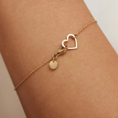 Lilou Coeur-armband | Goud