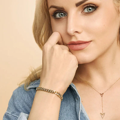 Ejendom Cubaanse Armband | Goud
