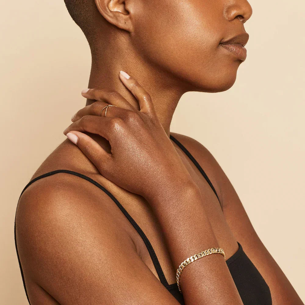 Ejendom Cubaanse Armband | Goud