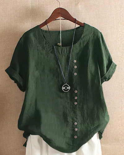 Kelly | Casual blouse met korte mouwen
