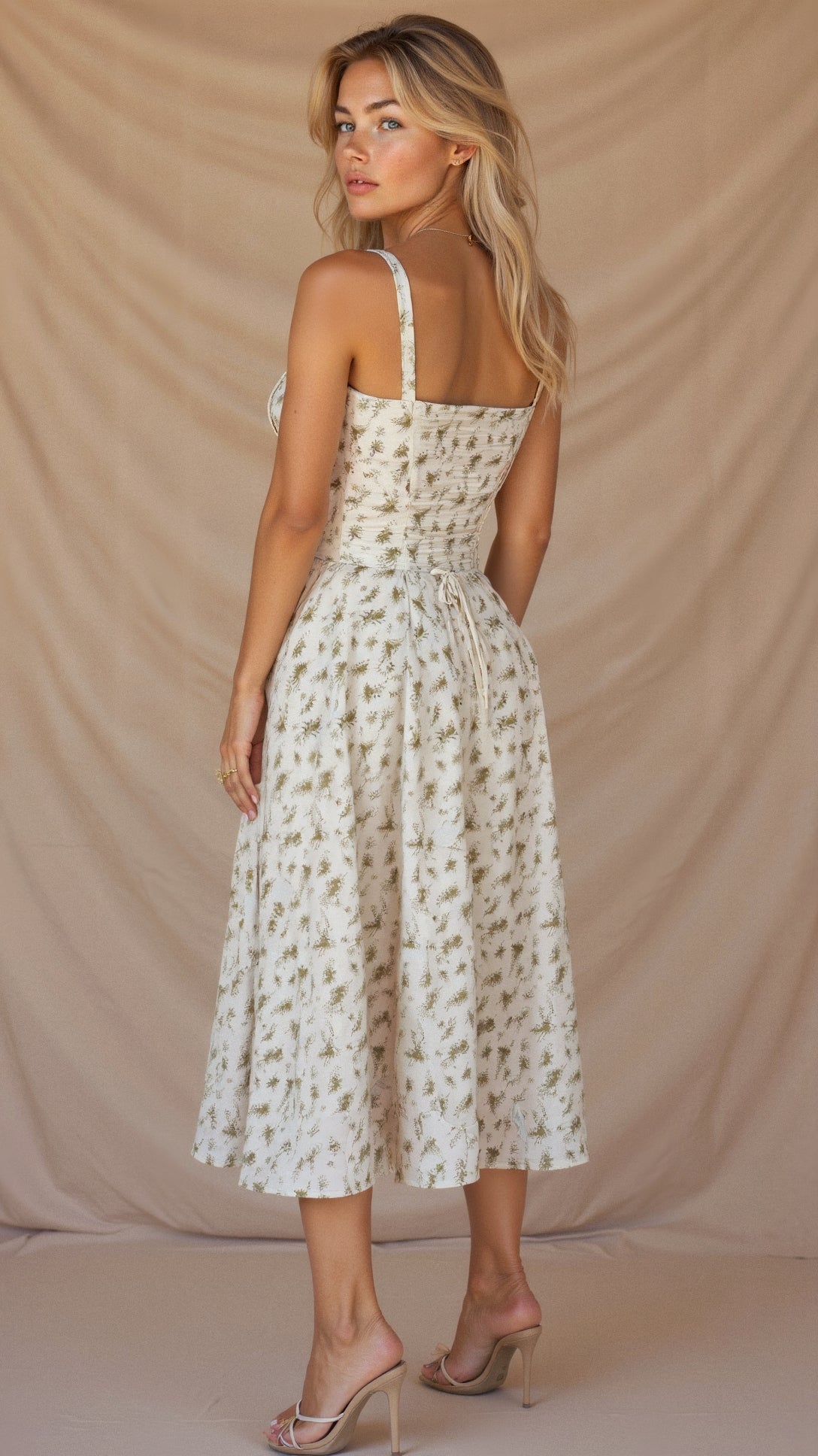 Kiana | Korset midi-jurk