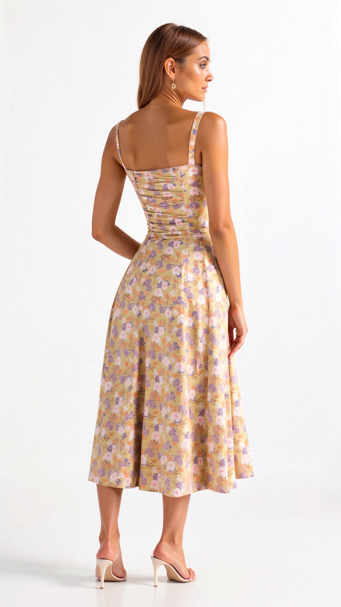Kiana | Korset midi-jurk