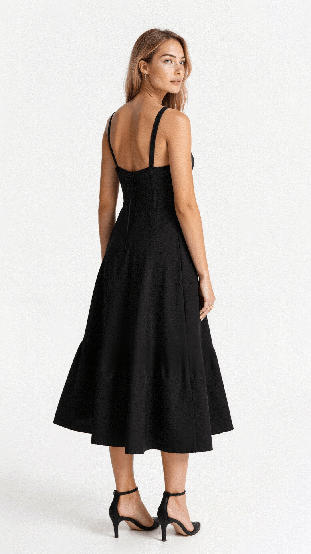 Kiana | Korset midi-jurk