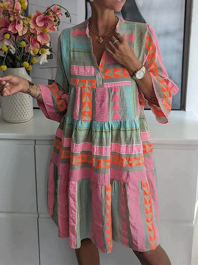 Mabel | Elegante midi-jurk