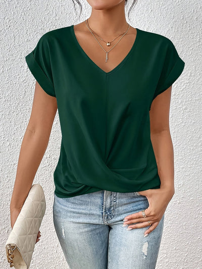 Maya | Zacht V-hals shirt