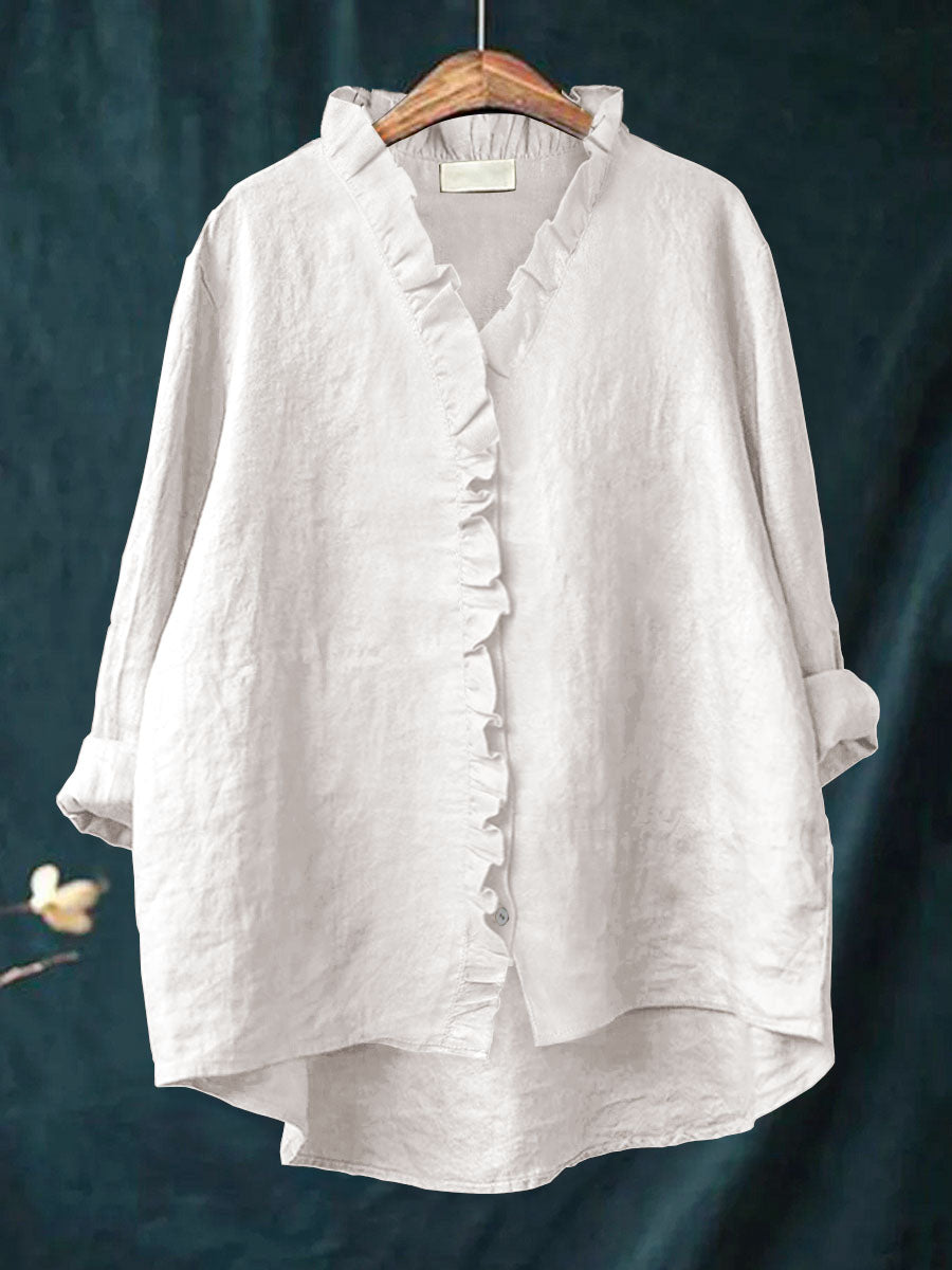 Mia | Premium blouse met ruches