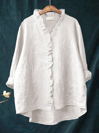 Mia | Premium blouse met ruches
