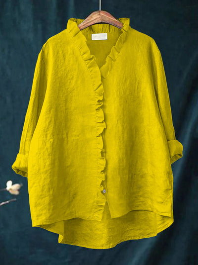 Mia | Premium blouse met ruches