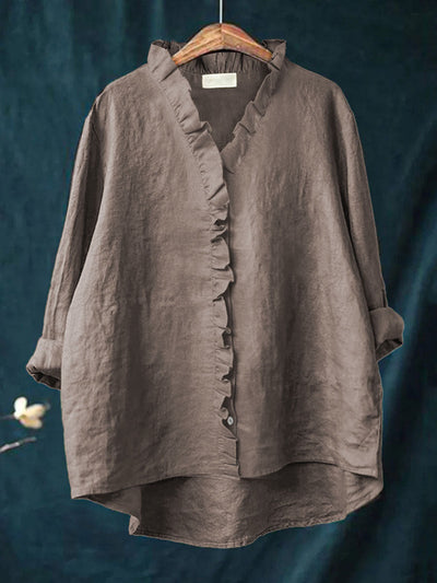 Mia | Premium blouse met ruches