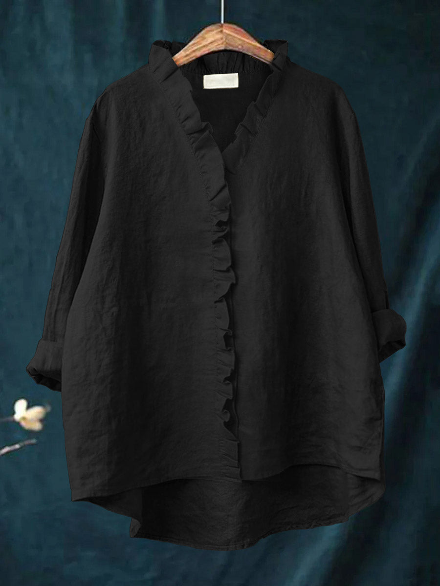 Mia | Premium blouse met ruches