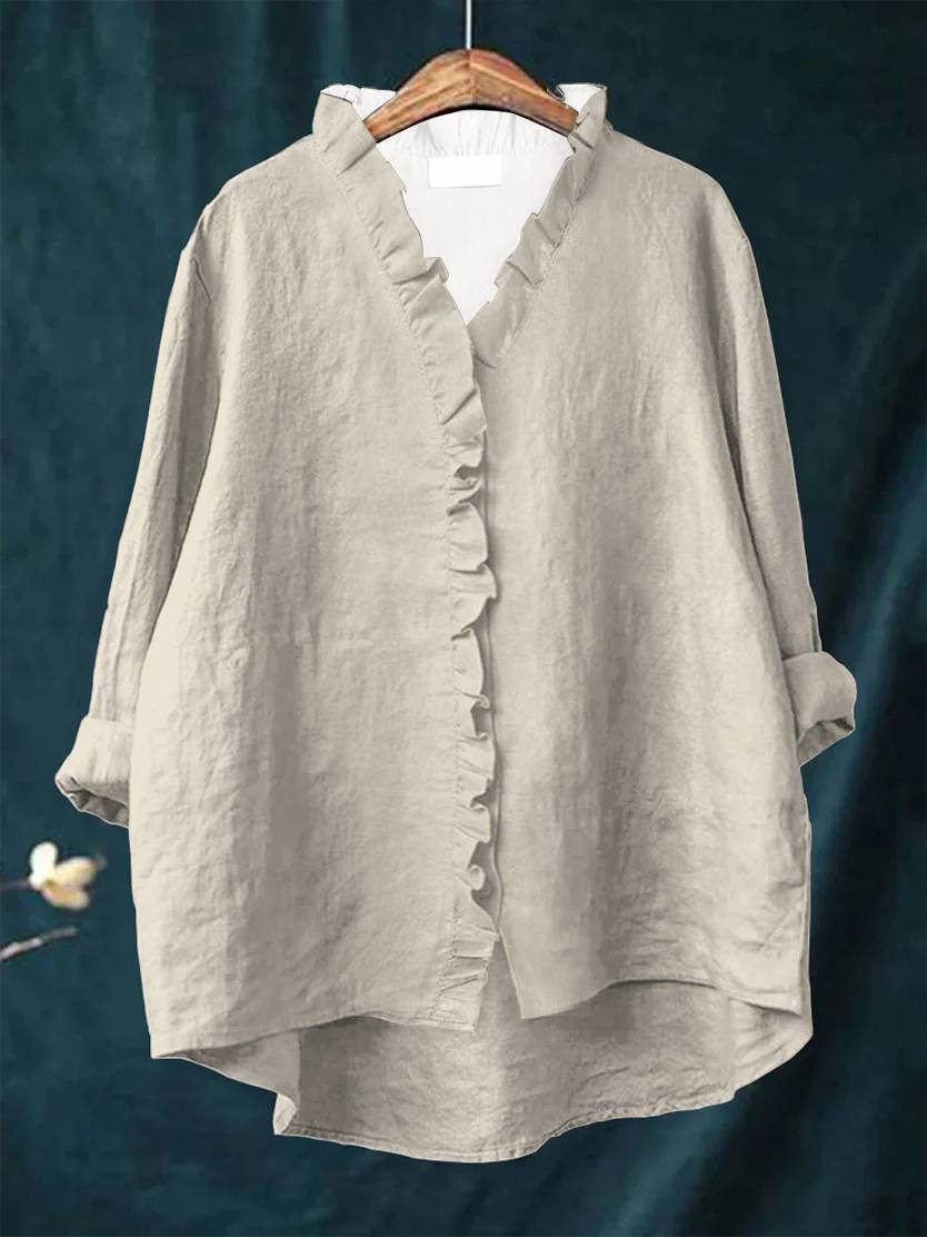 Mia | Premium blouse met ruches