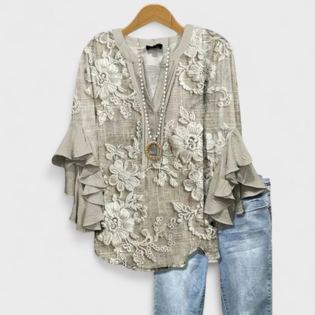 Suzette | Lichtgewicht dagblouse
