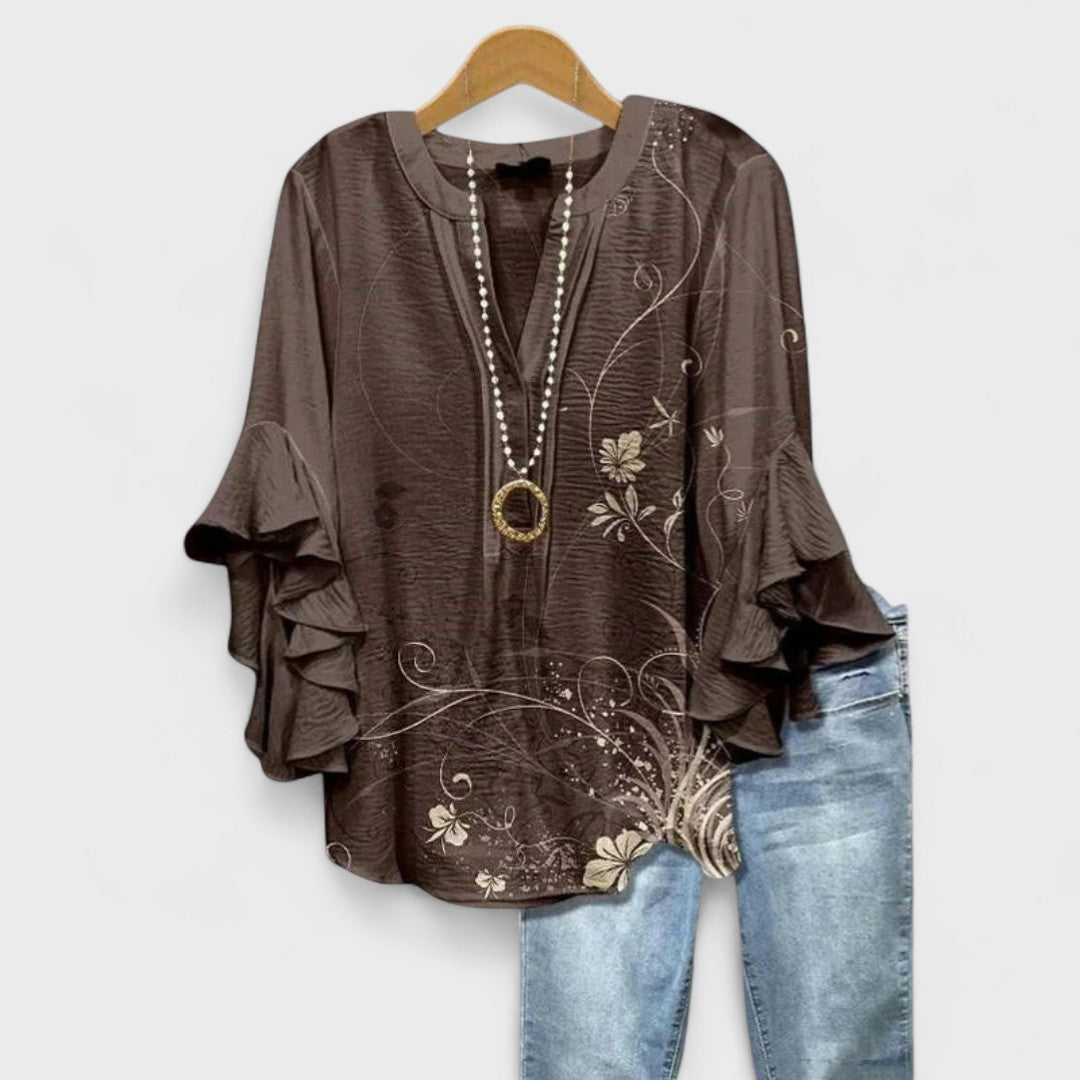 Suzette | Lichtgewicht dagblouse