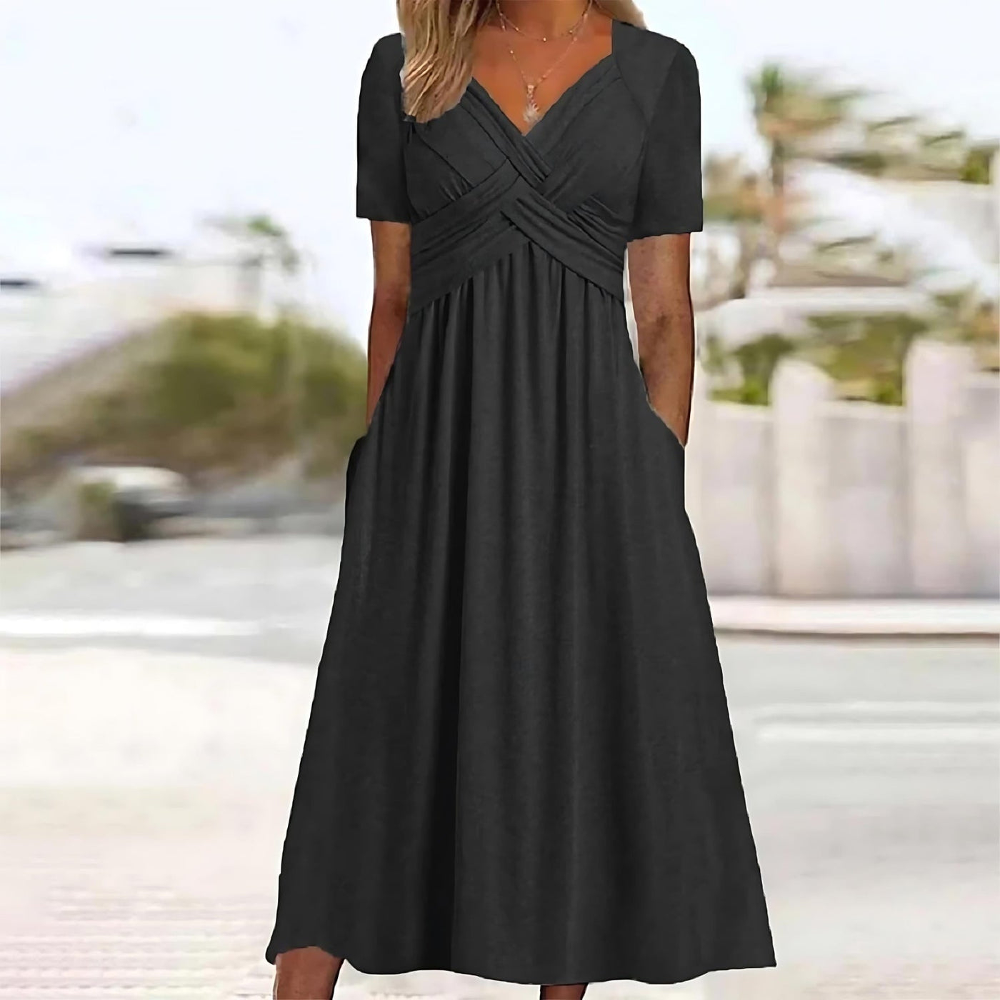 Serena | Elegante midi-jurk