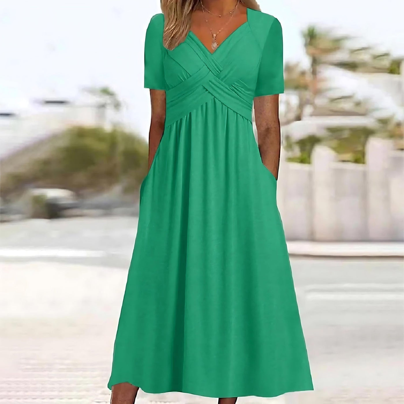 Serena | Elegante midi-jurk