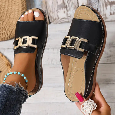 Sylvana | Antislip sandalen met gesp