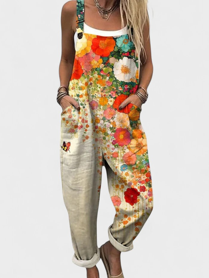 Lise | Bloemen jumpsuit