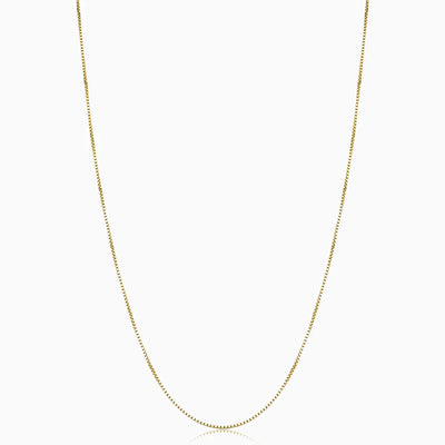 Bodega Box Ketting | Goud