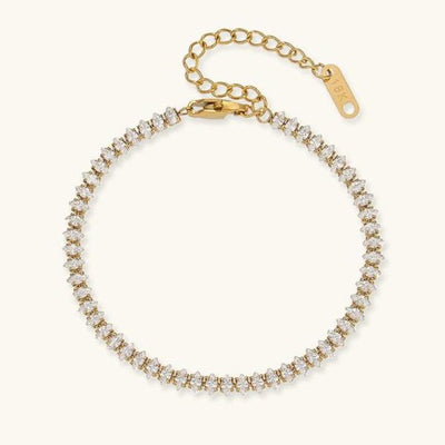 Tennisarmband Wisteria Diamant | Goud