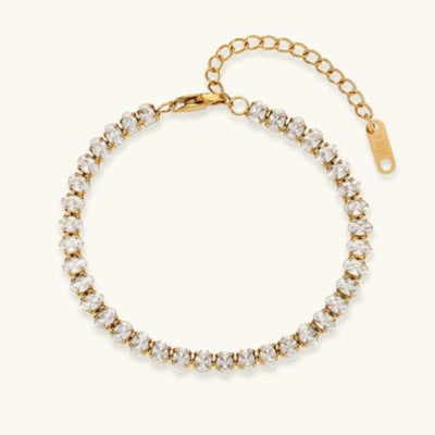Tennisarmband Wisteria Diamant | Goud