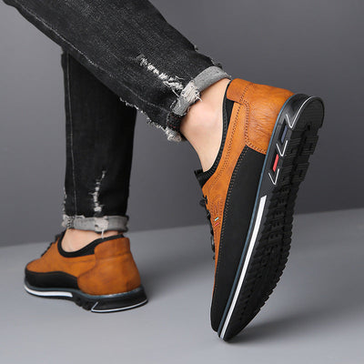 Leonardo | Handgemaakte Oxford-schoenen van kwaliteitsleer