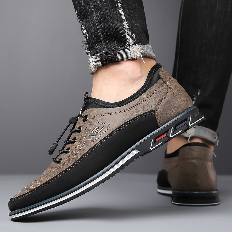 Leonardo | Handgemaakte Oxford-schoenen van kwaliteitsleer