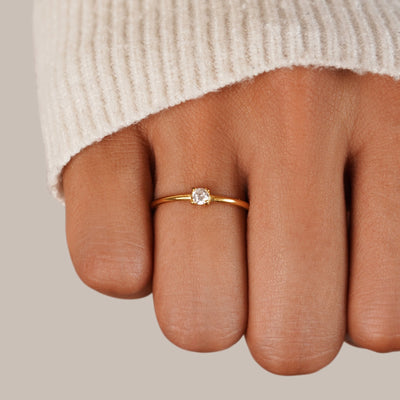 Ringen met Geboortesteen | Goud