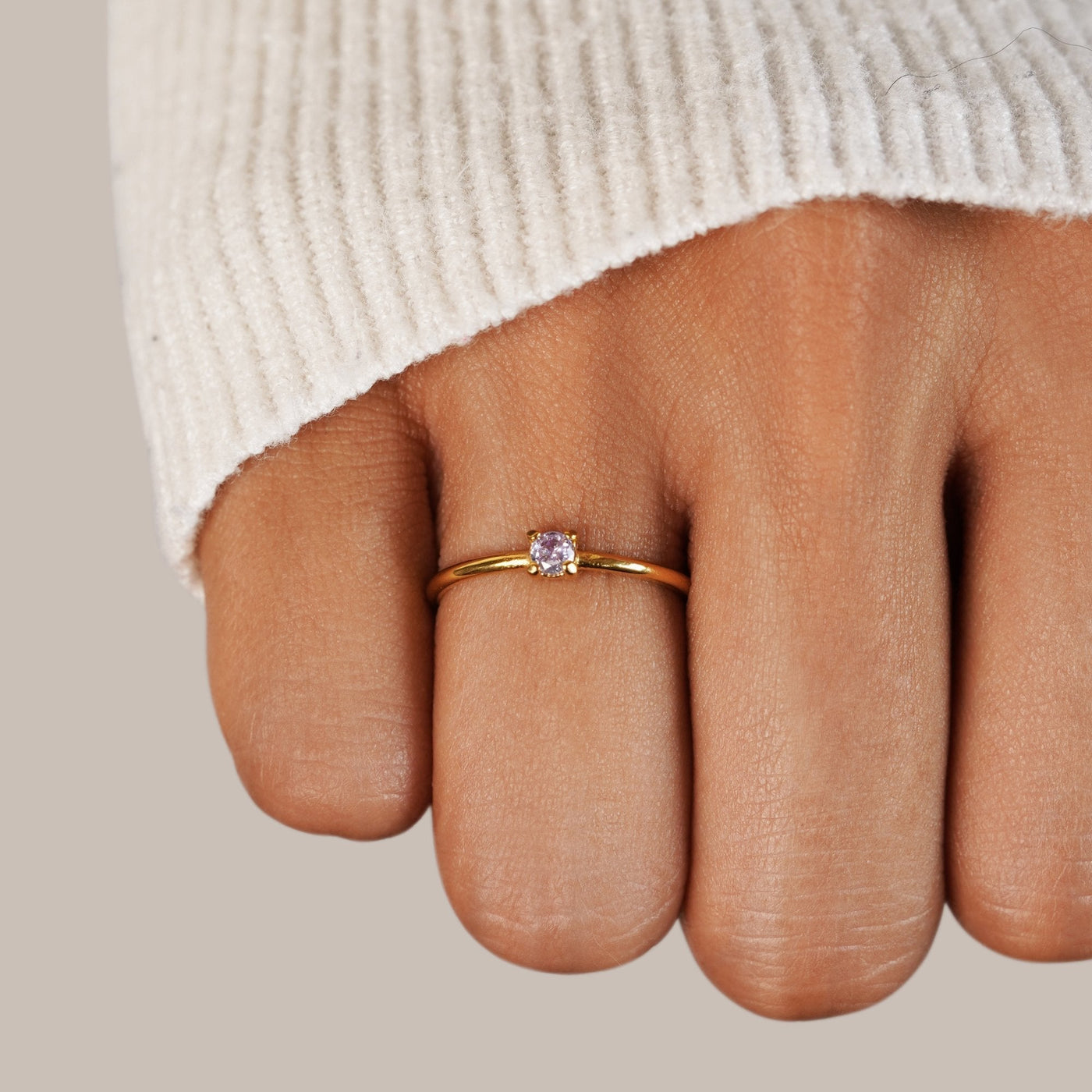 Ringen met Geboortesteen | Goud