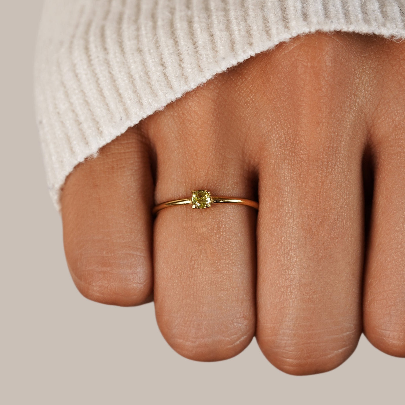 Ringen met Geboortesteen | Goud