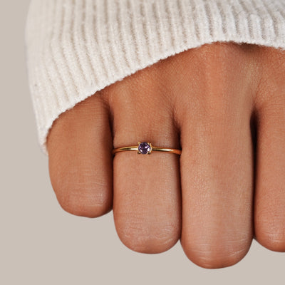 Ringen met Geboortesteen | Goud