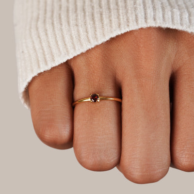 Ringen met Geboortesteen | Goud
