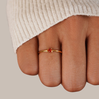 Ringen met Geboortesteen | Goud